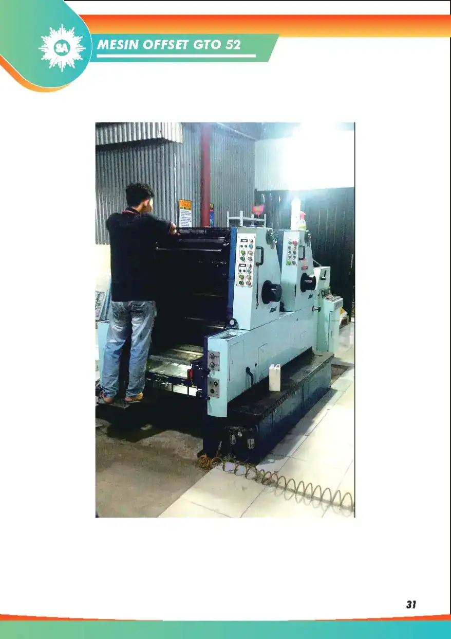 Mesin Offset GTO 52