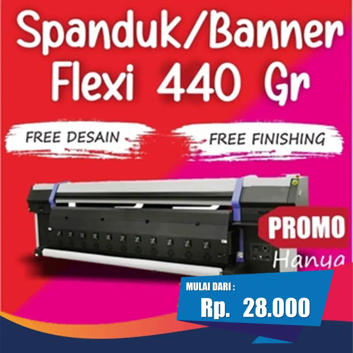 Spanduk Flexi 440