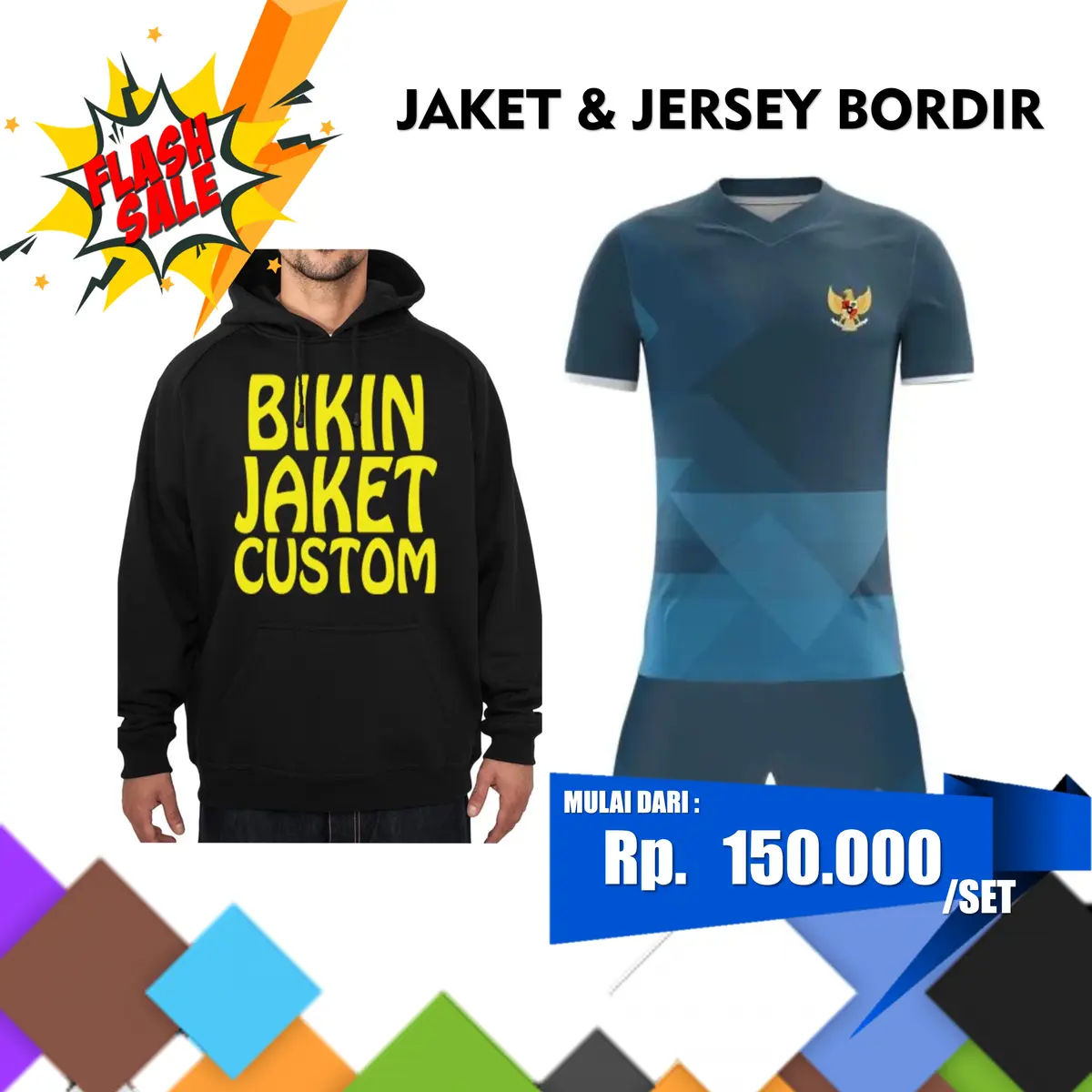 Jaket & Jersey Bordir